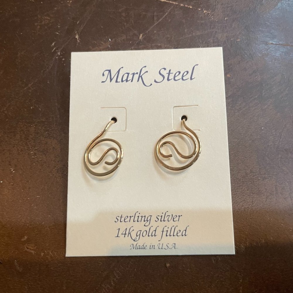 Women's Sterling Silver 14k Gold Filled Earrings